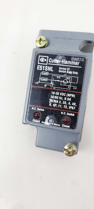 Cutler-Hammer E51SNL Body Only Photoelectric Switch Series C2