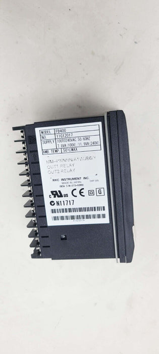 RKC FB400-MM-4*NNNN / A1WJB6/Y No. 11G12017 Temperature COntroller