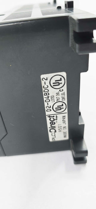 AutomationDirect D2-04BDC1-2 Direct Logic 205 4 Slot Base Rack