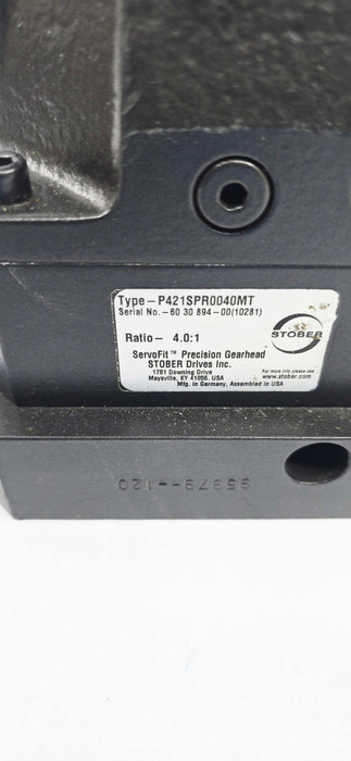 Stober P421SPR0040MT Servofit Precision Gearhead - 4.0:1 Ratio