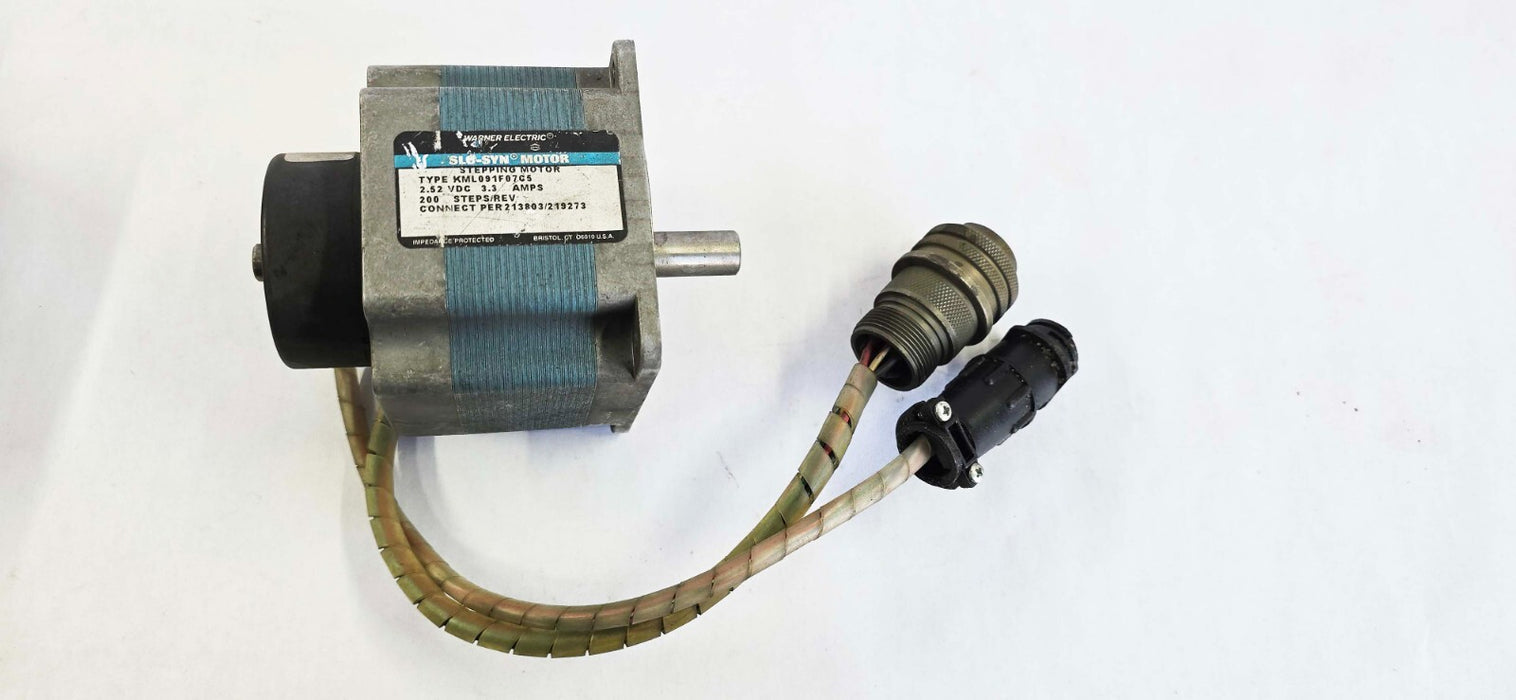 Superior Electric Slo-Syn KML091F-07CStepping Motor 200 Steps/REV 2.52 VDC 3.3 A