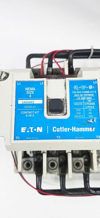 CN55NN3A - Eaton - Magnetic Contactor - 135 AMP 600V -  NOS
