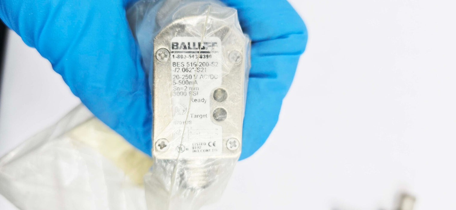 Balluff Strokemaster BES 516-200-S2-/2.062"-S21 20-250 V  AC/DC 5-500mA 3000 PSI