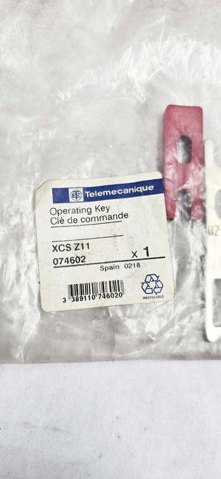 Telemecanique XCS Z11 Operating Key 074602
