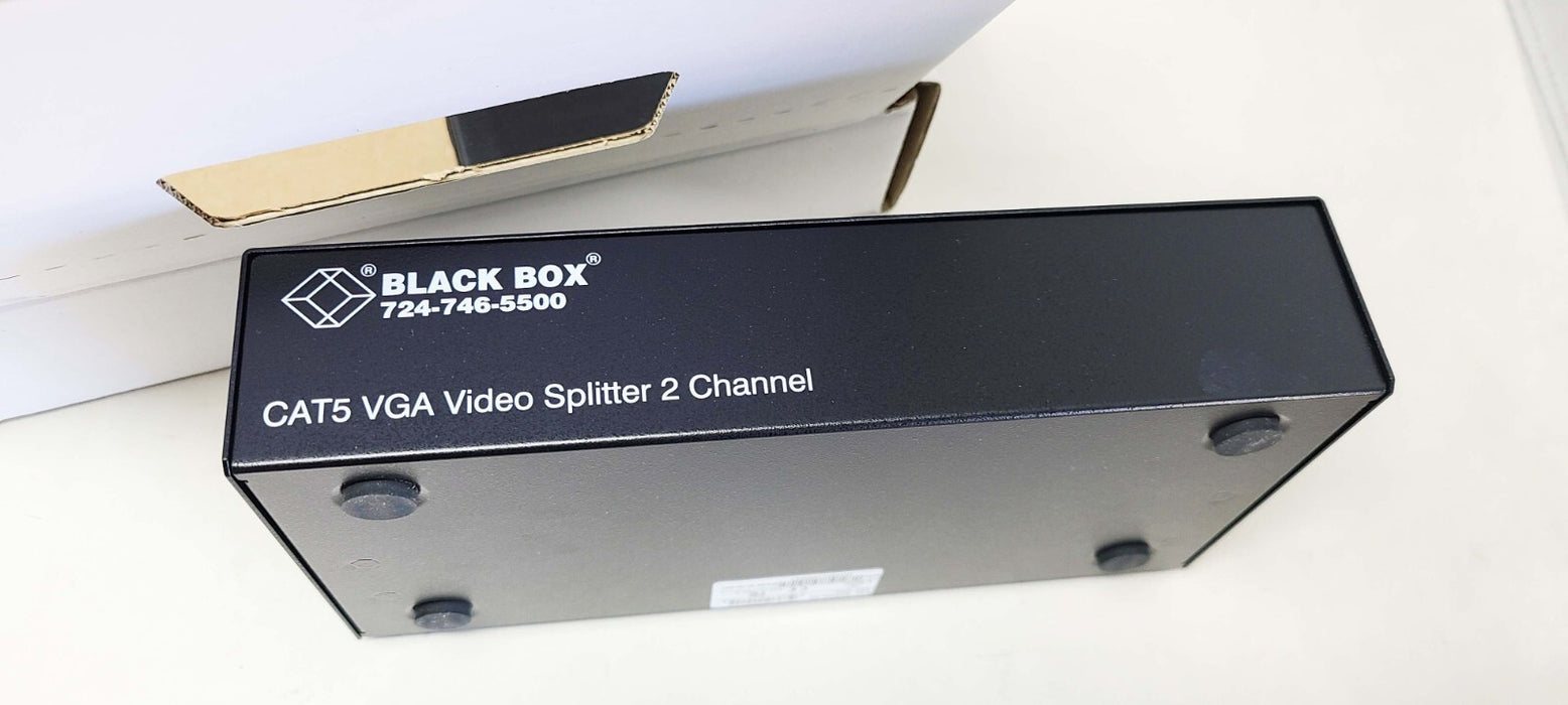 Black Box AC500A-R2 Cat5 VGA 2-Channel Video Splitter