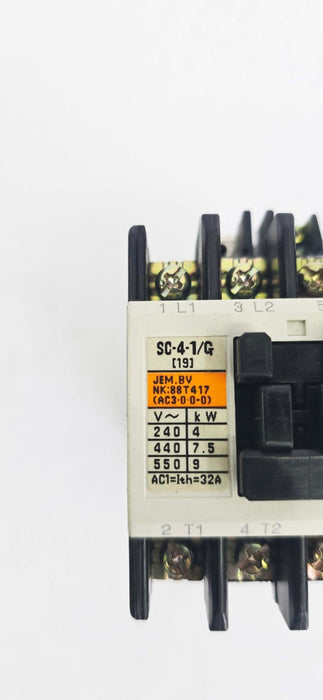 Fuji Electric SC-4-1/G SC19AG Magnetic Contactor