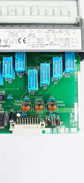 Allen Bradley 1746-OW8 Ser. A Output Module SLC 500