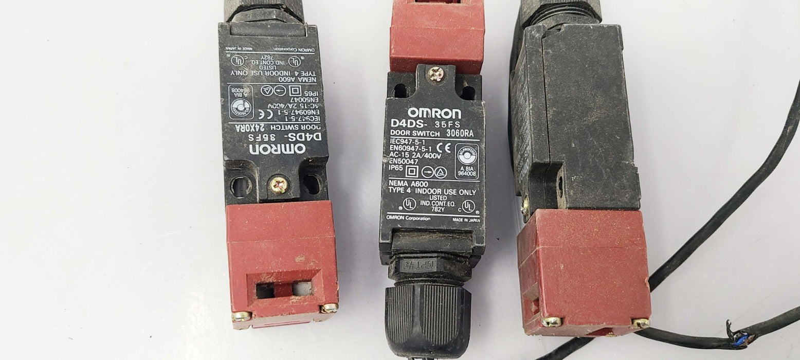 3 PACK  - Omron D4DS-35FS, Door Switch