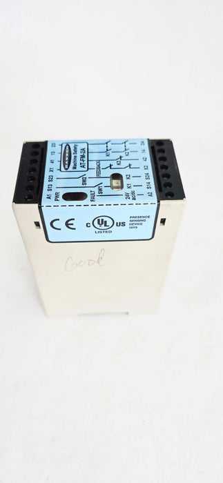 Banner AT-FM-2A Control Safety Relay Module 24V AC/DC