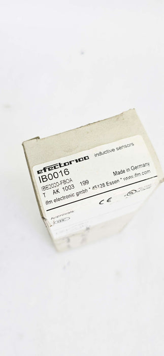 IFM IB0016 IBE2020-FBOA Proximity Sensor 20...250 AC/DC New