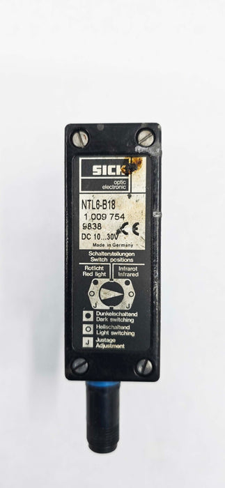 SICK NTL6-B18 1009754  30 VDC PHOTOELECTRIC SENSOR