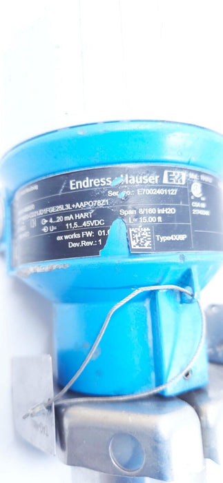 ENDRESS + HAUSER FMB53-4M90/0 4-20mA LEVEL SENSOR
