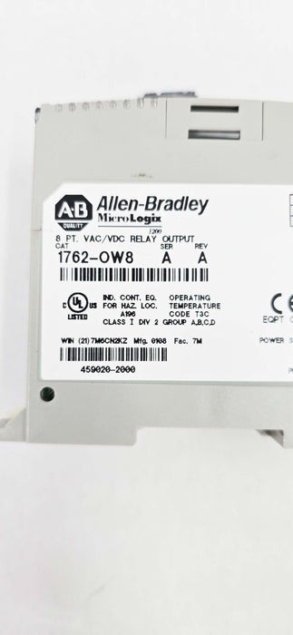 Allen Bradley 1762-OW8 Relay Output Module