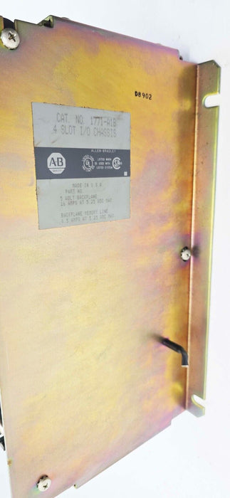 Allen Bradley 1771-A1B Plc5 4-slot I/o Chassis Rack Ser B
