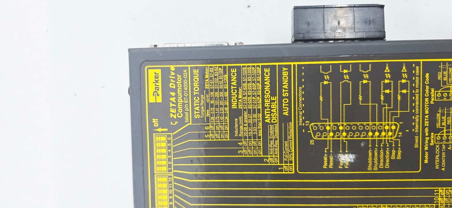 Parker ZETA4 Drive Servo Controller Driver