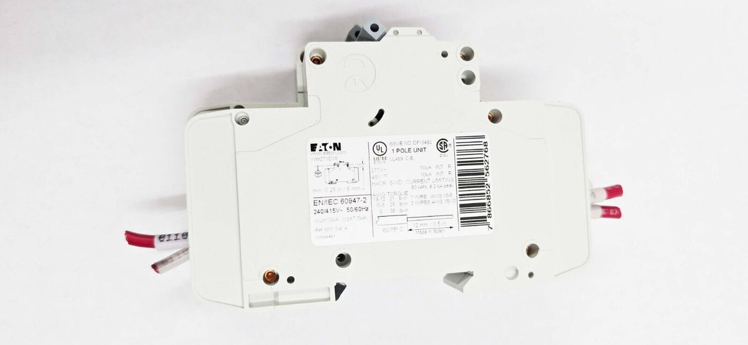 2 PACK - Eaton Cutler Hammer breakers Part # WMZTD15 15amp D curve