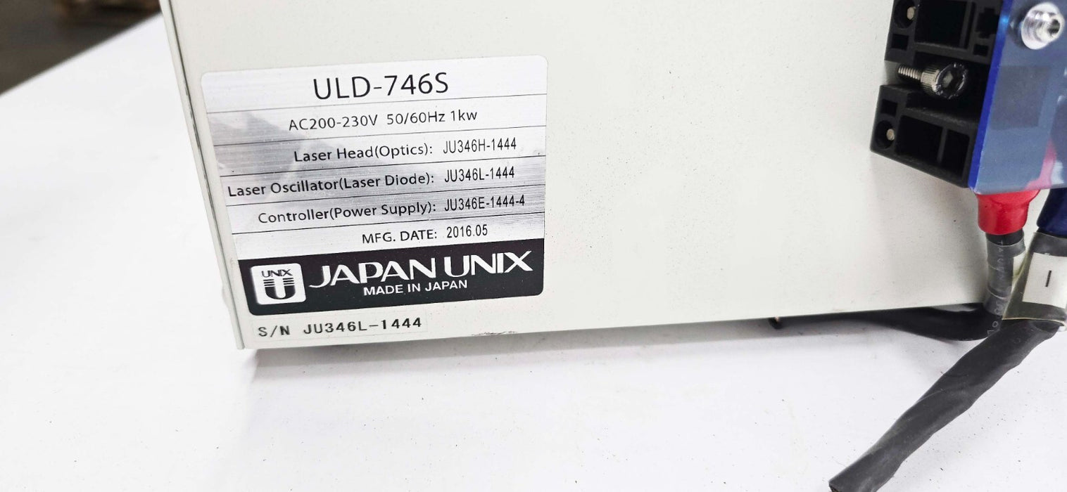 UNIX ULD-746S OptoLaser Head JU346H-1444 (See Damage)