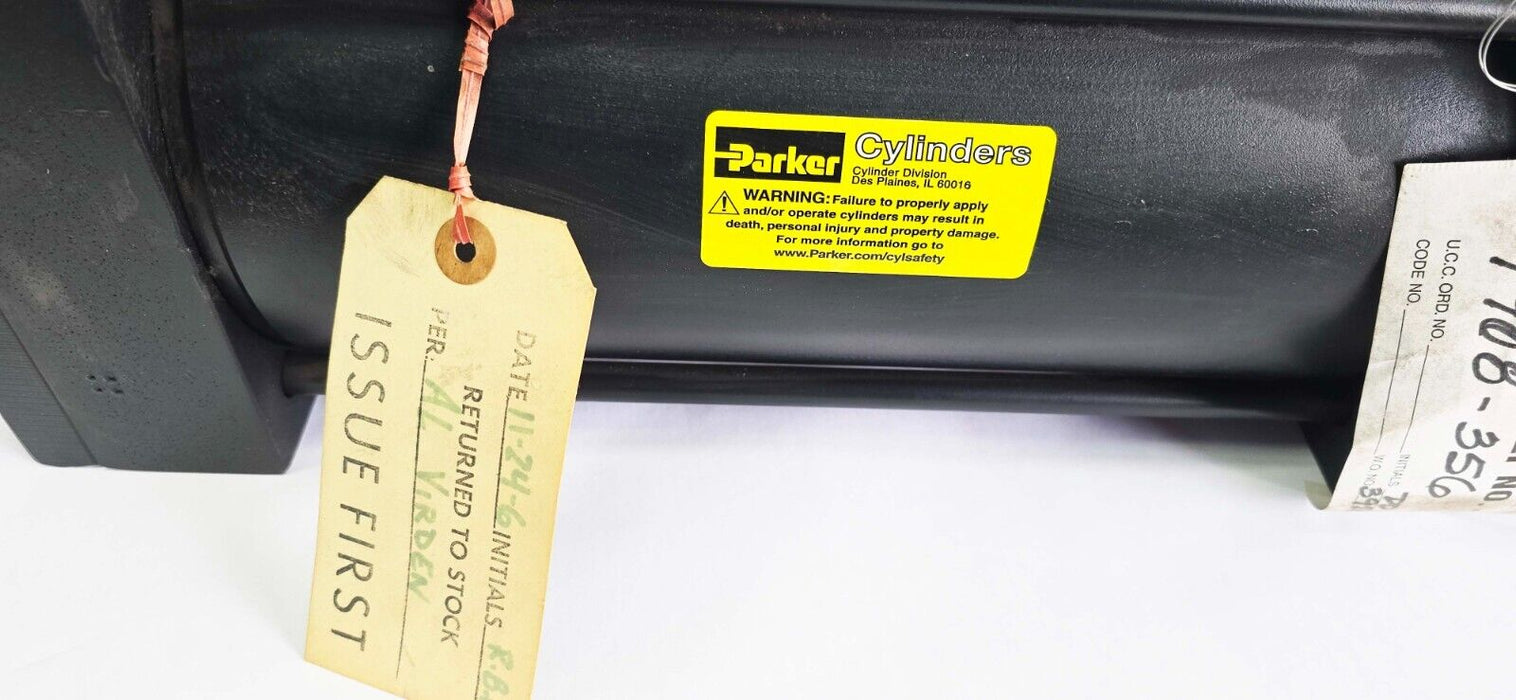 Parker 06.00 BB2AU13 10.500 Series 2A Pneumatic Cylinder 250PSI USA