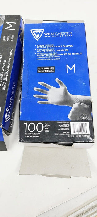 (2/100 PACKS) WEST CHESTER 2910/M Gloves Nitrile; Medium