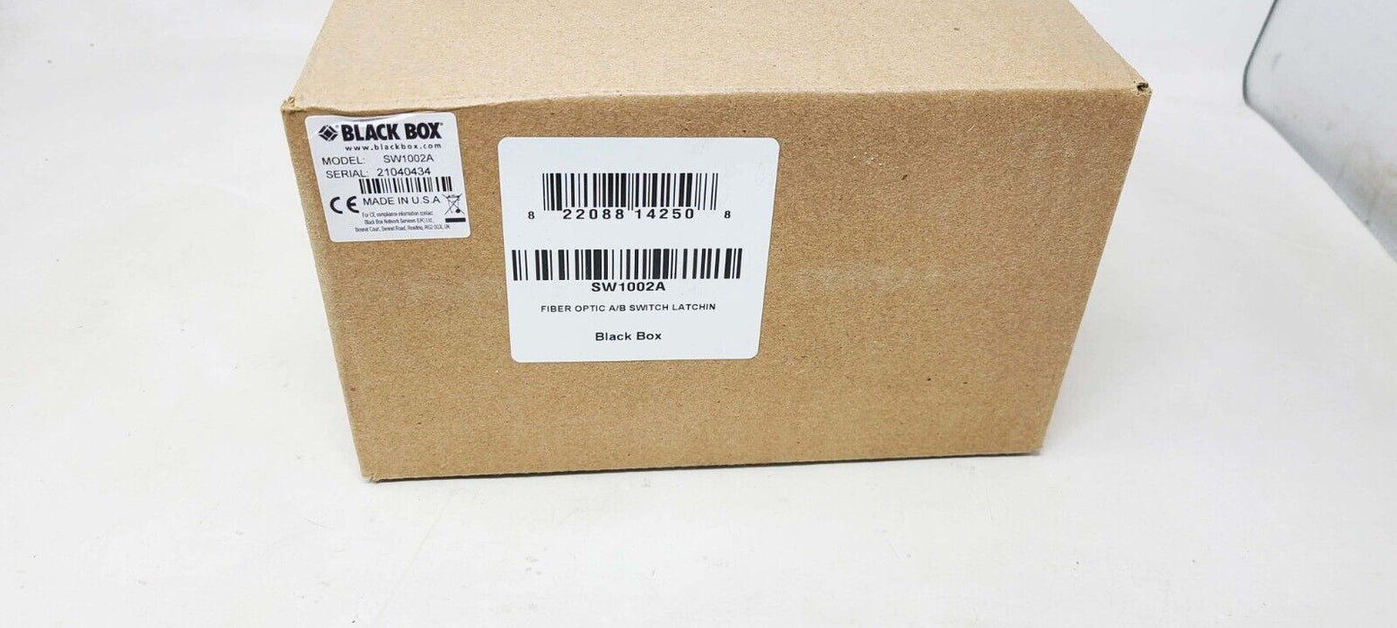 Black Box Fiber Optic A/B Desktop Switch SW1002A