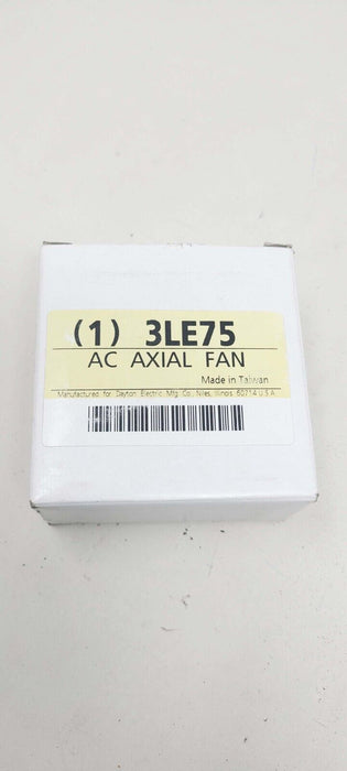 DAYTON 3LE75 AC AXIAL FAN 115 V. 31 CFM