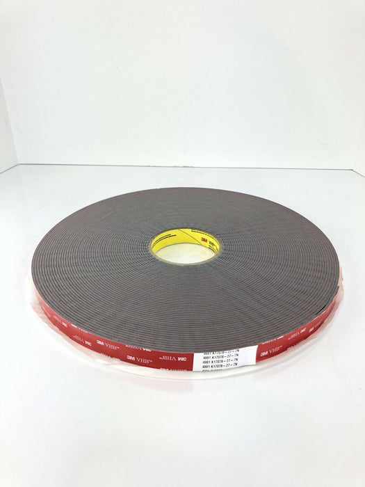 1 ROLL - 3M™ VHB™ Tape, 4991, Grey, 3/4" x 36 yd, 19mm (100+ Rolls AVAILABLE)